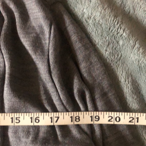 Dark Gray Open Front Cardigan - Picture 7 of 11